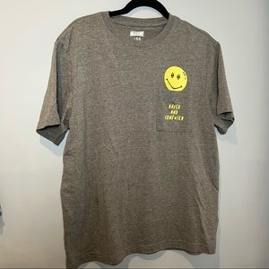 DAZED AND CONFUSED EMBROIDERED POCKET TEE SHIRT